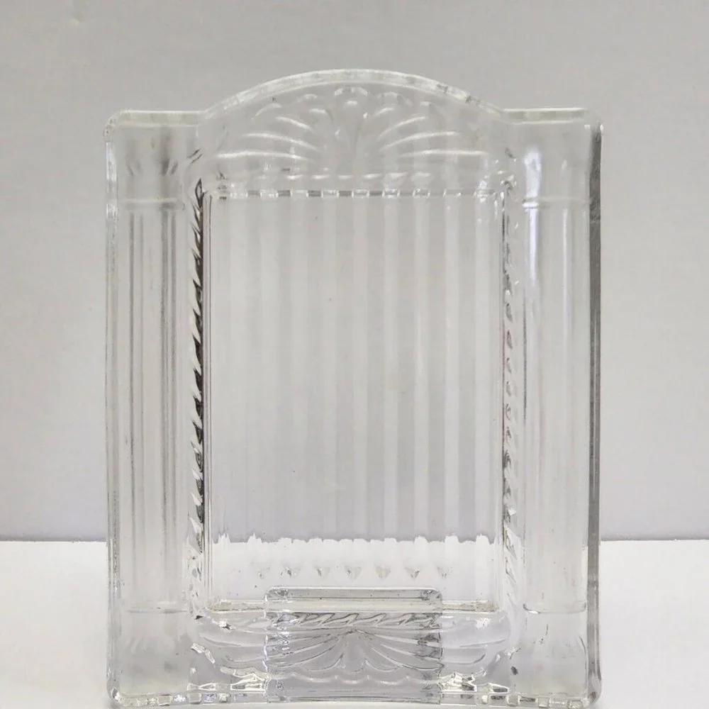 MIKASA Cotillion Frost Frosted Glass Picture Frame